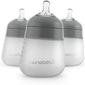Nanobébé Flexy Silicone Baby Bottle.