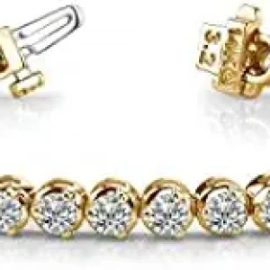 3-20 Carat LAB GROWN Classic Diamond Tennis Bracelet