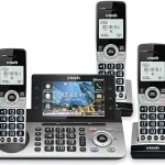 Handset Expandable Cordless Phone for Home Office,
