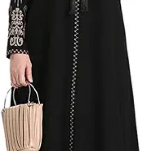 Women's Embroidered Sleeves Abaya