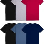 mens tucked crew t shirt