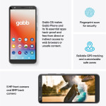 Gabb Phone - 32 GB Smart Phone for Kids & Teens - Black, GPS Tracker, Talk/Text, Parental Control, No Internet/Social Media, Safe Apps, Powered by Ver