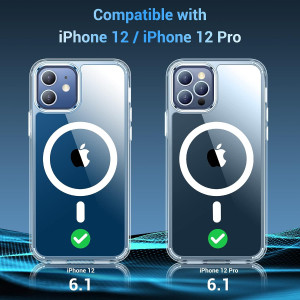 Temdan for iPhone 12 Case for iPhone 12 Pro Case