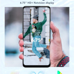 TCL 40XL 2023 Unlocked Cell Phone 4GB + 128GB, 6.75" 90Hz Display, Smartphone Android 13, 50MP AI Camera Mobile Phone, 5000 mAh, 4G LTE, US Version, D