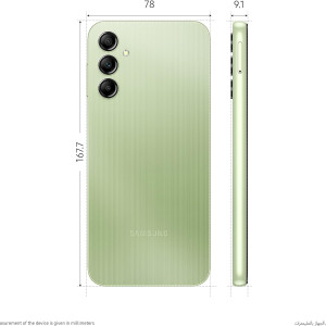 SAMSUNG Galaxy A14 (SM-A145P/DS) Dual SIM,64GB + 4GB, Factory Unlocked GSM, International Version (Fast Car Charger Bundle) - No Warranty - (Green)