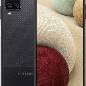 Samsung Galaxy A12 (32GB, 3GB) 6.5" HD+, Quad Camera, 5000mAh Battery, Global 4G Volte (AT&T Unlocked for T-Mobile, Verizon, Metro) A125U (Black) (Ren