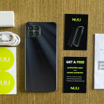 NUU B15 Unlocked Android Cell Phone, Dual SIM 4G, 6.78'' Full HD+ Display, 90Hz, Quad-Camera 48 MP, 4GB + 128GB, 5000 mAh, 18W Fast Charge, Black, US