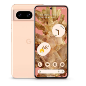 Google Pixel 8  / 24-Hour Battery, and Powerful Security - Rose - 128 GB