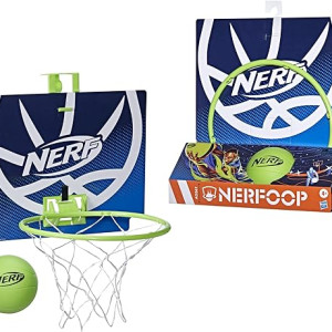 NERF Nerfoop, The Classic Mini Foam Basketball and Hoop
