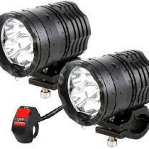 Motorcycle Driving Lights 12-60V 40W 3600LM LED Fog Lights for ATV UTV Bike Car Truck Boat Forklift Waterproof LED Spotlights with 6 CREE Light Beads