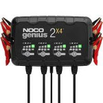 NOCO GENIUS2X4, 4-Bank, 8A (2A/Bank) Smart Car Battery Charger