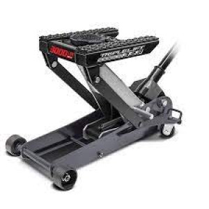 Powerbuilt 3000 Pound Triple Lift Garage Jack