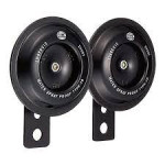 HELLA 012588011 Motorcycle Series Black 12V Disc Horn Kit