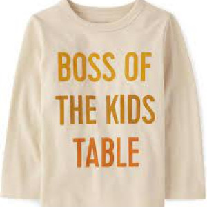 Embrace the Season with The Children's Place Baby and Toddler Long Sleeve Fall Thanksgiving Graphic T-Shirt
