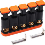 DILIMI Finger Strengthener,Guitar Beginner Exercier,Finger Trainer,Hand Grip Strength Trainer for Athletes,Musicians & Physical Therapy