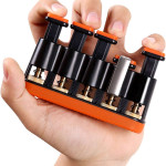 DILIMI Finger Strengthener,Guitar Beginner Exercier,Finger Trainer,Hand Grip Strength Trainer for Athletes,Musicians & Physical Therapy