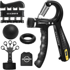 CUCDOFO Grip Strength Trainer Kit (5 Pack)