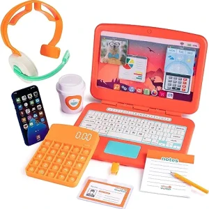 Toddler Pretend Play Office Set [ 9pcs ]