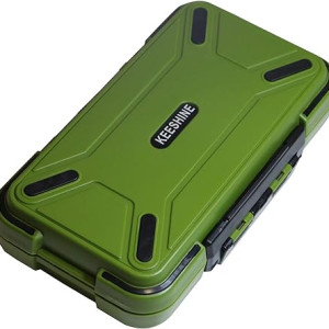 Double-Sided Fishing Lure Box with Adjustable Dividers