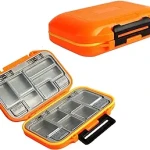 Keeshine Waterproof Fishing Lure Boxes,Small Case, Mini Box Storage Containers Fly Ice Fishing