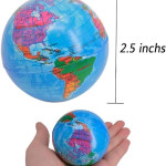World Stress Balls for Kids Mini Earth Ball