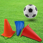 Mirepty 7 Inch Plastic Traffic Cones Sport Training