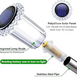 DenicMic Solar Pathway Lights Outdoor