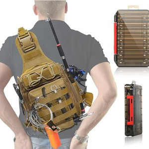 xAertiavty Compact Fishing Tackle Bag