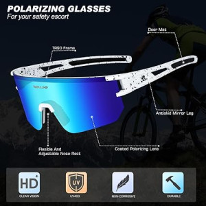 Polarized Sports Sunglasses for Men