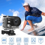 Dragon Touch 4K Action Camera 20MP Vision 3 Underwater Waterproof Camera Sports Cam