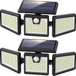 Solar Outdoor Lights,Super Brightness 341 LED 3500LM